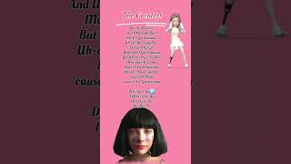 Sia  The Greatest Lyrics [upl. by Htidirrem]