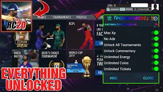 Real Cricket™ 20 Mod Apk Download  Latest Version  Everything Is Unlocked [upl. by Shelman688]