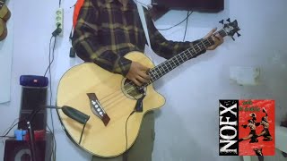 Nofx  Linoleum acoustic bass cover [upl. by Fulvia]