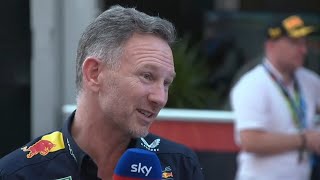 Christian Horner Rules are Rules  Post Race Interview US GP 2024 [upl. by Akkimat]