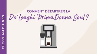 TUTO Comment détartrer la DeLonghi PrimaDonna Soul [upl. by Casteel280]