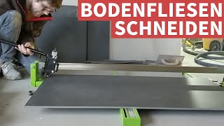 ✅ Bodenfliesen aus Feinsteinzeug schneiden Was geht und was nicht [upl. by Leihcey]