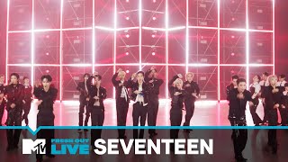 SEVENTEEN performs quotMAESTROquot  MTVFreshOut [upl. by Yentnuoc262]