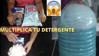 🔴COMO HACER DETERGENTE SUPER ESPUMOSO Y RENDIDOR 10 LITROS SUPER ECONOMICO Y EFICAZ [upl. by Osrock]