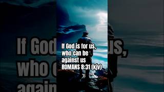 Who can be against us Romans 831 motivation faith bibleverse youtubeshorts [upl. by Nosned71]