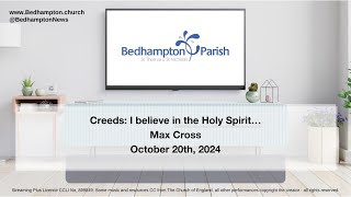 Sermon September 15th 2024  Creeds I believe in God the Father… [upl. by Earahs369]