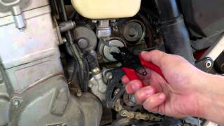 Super Easy KTM 525 EXC RFS Motor Oil Change [upl. by Sackman]