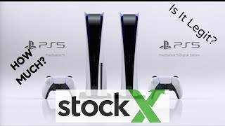 I Bought A PS5 From Stockx Is It Legit gotitonstockx [upl. by Nnahtebazile]