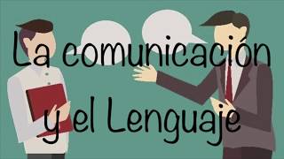 COMUNICACIÓN Y LENGUAJE [upl. by Michelsen600]