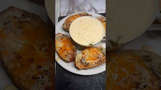 Grilled Potatoes Stuffed with Heavy cream Cheddar Cheese amp Herbs Dipping Sauce 😊🙏 Lecker [upl. by Rhodes]