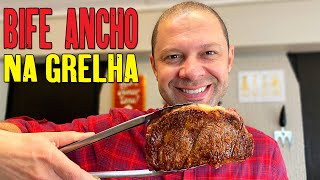 COMO FAZER BIFE ANCHO NA GRELHA  Chef Daniel Magri [upl. by Nats]