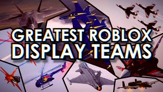 Airshow Supercut  Full Displays of Robloxs Best Display Teams [upl. by Nerha]