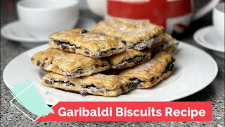 Garibaldi Biscuits How to Recipe Demo at Home  Filmed on iPhone 12 Pro Max [upl. by Courtland428]