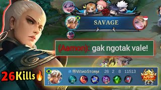 VALE 26 KILLS  SAVAGE MUSUH DIBUAT SYOK PARAH BUILD VALE TERSAKIT 2024 [upl. by Cairistiona]