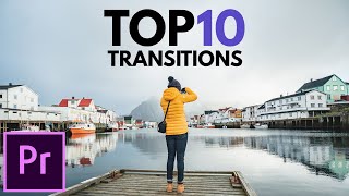 The Top 10 Premiere Pro Transitions You Get For FREE [upl. by Hardi]