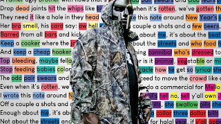 MF DOOM  Beef Rapp  Rhymes Highlighted [upl. by Idnahc]