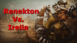 Renekton Vs Irelia Matchup Guide [upl. by Londoner]