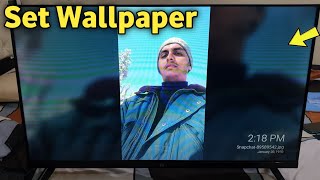 How To Set Wallpapers on Android TV by  Screen Saver [upl. by Llered]