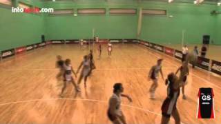 Netball Games Goal Shooter Position Guide [upl. by Awahsoj]