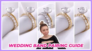 How to Pair Your Engagement Ring with a Wedding Band [upl. by Mahau]