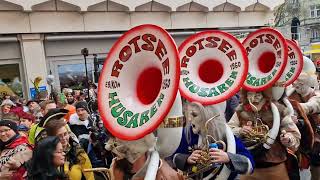 RotseeHusaren Ebikon Fasnacht Luzern 2024 Schmudo Teil 1 [upl. by Yahska]