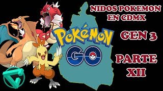 Nidos POKEMON GO CDMX 3 Gen 21 de Febrero Parte 12  Mexico DF [upl. by Ahseital]