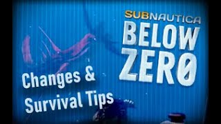 Subnautica Below Zero  Tips amp Changes You NEED To Know [upl. by Michon]