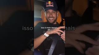 Gabily mimando o Neymar Jr lhe chamando de Melhor do Mundo após seu retorno aos gramados [upl. by Acirretahs437]