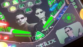 Playing The Matrix Visual Pinball Table 4K  120hz Samsung G7 43 inch Monitor VP Wizards [upl. by Laurita]