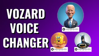 KI Stimmenverzerrer Vozard  AI Voice Changer mit BERÜHMTEN Stimmen [upl. by Euqinu]