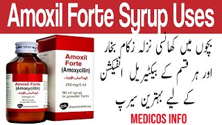 Amoxil forte Syrup Uses in urdu  Amoxycillin full details in urdu [upl. by Comstock]