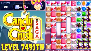 Level 7491th Candy Crush Saga Live Streaming On YouTube By Sankat Mochan Vlogs [upl. by Tonry]