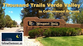 Thousand Trails Verde Valley in Cottonwood Arizona [upl. by Asilram]