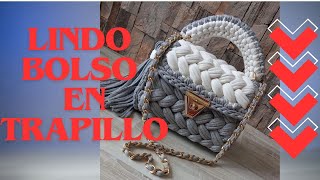 LINDO BOLSO EN TRAPILLO [upl. by Pugh964]