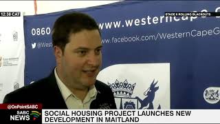 Social housing project launches new development in Maitland [upl. by Gunas672]