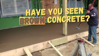 How To Pour and Stamp A Concrete Patio  Our Methods and Techniques [upl. by Shauna779]