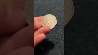 Rare 50p Coin from England 1969 [upl. by Drofkcor]