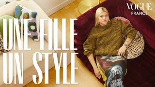 Inside the singer Louanes Paris apartment  Une Fille Un Style  Vogue France [upl. by Ayidan]