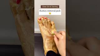 Get Fair Feet In 5minutes  Most Easy Pedicure  Remove Suntan Easily At Home pedicure shorts diy [upl. by Nedloh]