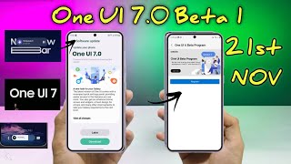 Samsung OneUI 70 Android 15 Beta 1  UPDATE Released  S24 S23 S22 S21 FE A54 A55 A53 A35 A34 A14 [upl. by Nhar]