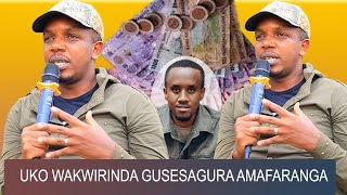 UKO WAKWIRINDA GUSESAGURA AMAFARANGA JADO GASANA ATUBWIYE IKINTU GIKOMEYE KU BUKUNGU [upl. by Ahtenek]