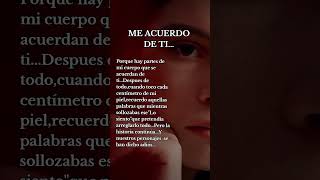 Me acuerdo de tishortvideo frases youtubeshorts reflexión reflexiones [upl. by Mignon]