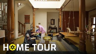 This 2400 sqft Traditional Home Is Centered Around A Beautiful Courtyard Home Tour [upl. by Enert779]