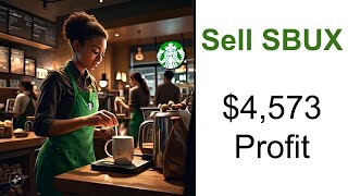 Sell SBUX take 4573 Profit  Victor H Investing [upl. by Malim214]