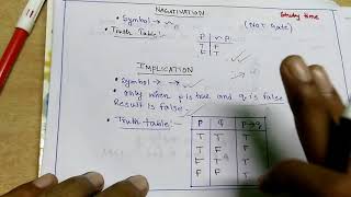 Propotinal calculus conjuction disjunctionDiscrete mathematics [upl. by Forrester]