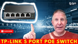 TP Link 5 Port POE Switch Unboxing [upl. by Alegre756]