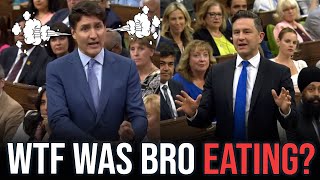 Poilievre TORCHES Trudeau for spending 220k of taxpayers money on FOOD ALONE during 6day trip [upl. by Aieken]