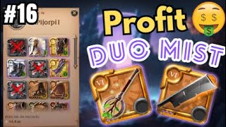 ✦Duo Mists✦ 232M Profit  Albion Online  Ep 16 [upl. by Lehctim]