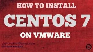 How to install Centos 7 on VMware Worstation 11 Explained Hindi Ver [upl. by Romilly]