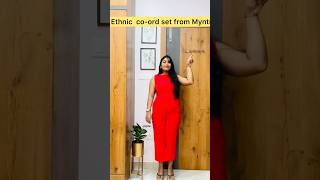 Myntra must have coords set on a budget shorts outfit viralvideo myntra wedding [upl. by Lada603]